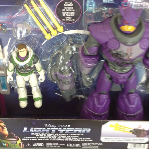 Disney Pixar Bud Lightyear VS Zurg Clashback - Picture 3 of 8